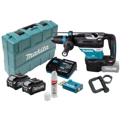 Makita HR005GM202 Akku-Kombihammer SDS-MAX 40V max. / 2x 4,0 Ah Akku + Lade