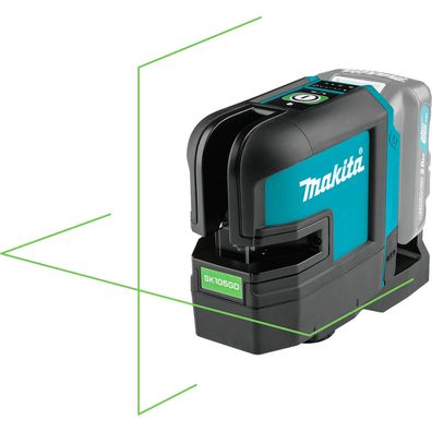 Makita SK105GDZ Akku-Kreuz Linienlaser grün 12 V max. Solo