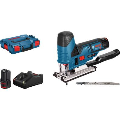 Bosch Akku-Stichsäge GST 12V-70 / 2x 3,0 Ah Akku + Ladegerät in L-Boxx - 06