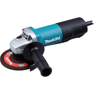 Makita 9558PBGY Winkelschleifer Ø 125 mm 840 W mit Paddelschalter