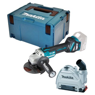 Makita DGA514ZJU1 Akku-Winkelschleifer Ø 125 mm 18 V Solo mit Bluetooth und