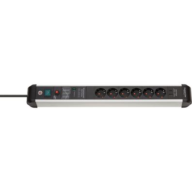 Brennenstuhl Steckdosenleiste Premium-Protect-Line 6fach PD 30W - 139101062