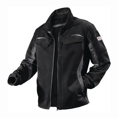 KÜBLER Jacke Pulsschlag 1324 Größe 54 anthrazit / schwarz - 1324 5353-9799