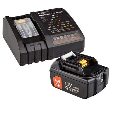 WS24 Akku Starter-Set 18 V / 1x 4,0 Ah Akku + Schnellladegerät