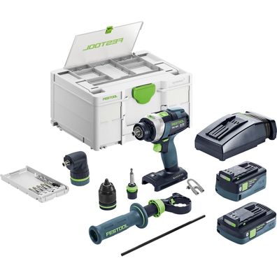 Festool Akku-Schlagbohrschrauber TPC 18/4 5,0/4,0 I-Set Quadrive / 1x 4,0 1