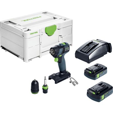 Festool Akku-Bohrschrauber TXS 18 C 3,0-Plus / 2x 3,0 Akku + Ladegerät im S