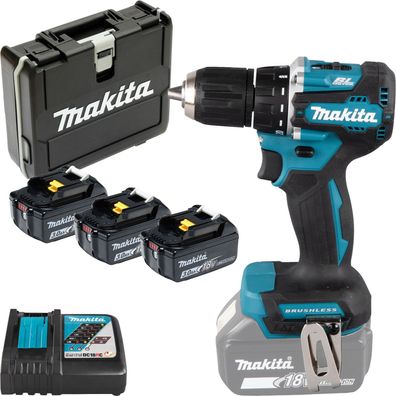 Makita DDF487RFE3 Akku-Bohrschrauber 18V / 3,0 Ah, 3 Akkus + Ladegerät