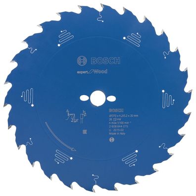 Bosch Kreissägeblatt Expert for Wood für Handkreissägen 370 x 30 x 4,2 mm 2