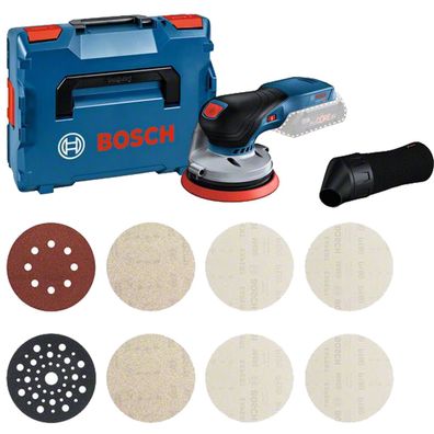 Bosch Combi-Set GEX 18V-125 + M480 Starter Set - 0615A5004H