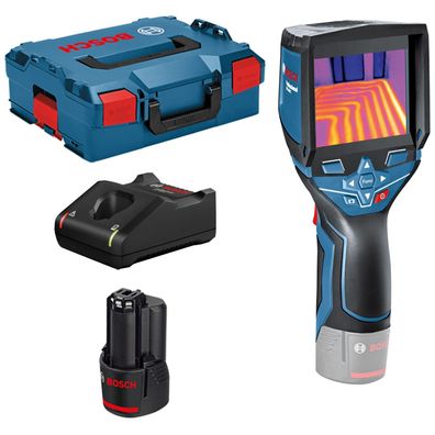 Bosch Thermodetektor GTC 400 C 12 V / 1x 2,0 Ah Akku + Ladegerät inkl. Hand