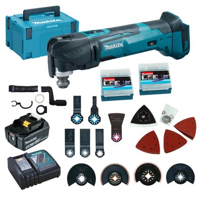 Makita DTM51RT1J3 Akku-Multifunktionswerkzeug 18 V / 1x 5,0 Ah Akku + Ladeg