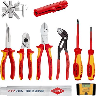 Knipex Erweiterungsset Elektro 1 10tlg. - 002090V01