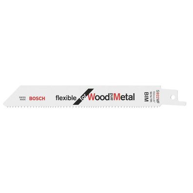 Bosch Säbelsägeblatt S 922 VF, Flexible for Wood and Metal, 25er-Pack - 260