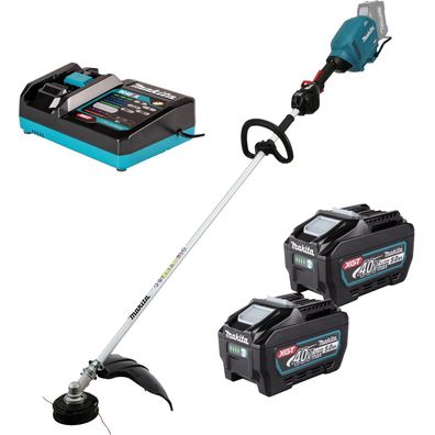 Makita UR014GT201 Akku-Freischneider 40V max. Rundgriff / 2x 5,0 Ah Akku