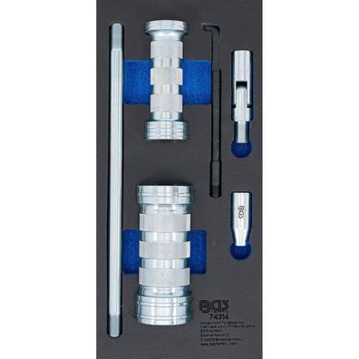 BGS Werkstattwageneinlage 1/3: Injektoren-Auszieher-Satz für LKW - 74314
