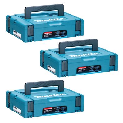 Makita MAKPAC Systemkoffer Gr. 1 (3er Set) P-02369-3x