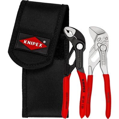 Knipex Mini-Zangenset in Gürteltasche - 002072V04