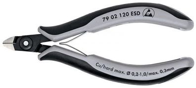 Knipex Präz.-Elek.-Seitenschneider -7902120ESD