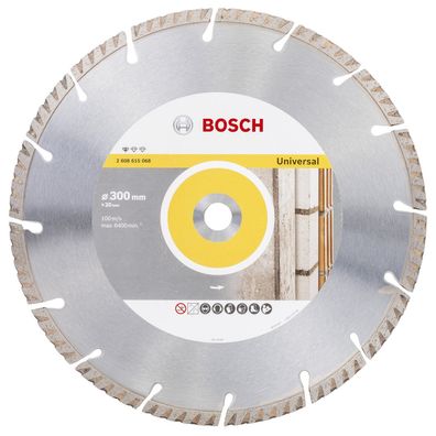 Bosch Diamanttrennscheibe Standard for Universal 300 x 20 x 3,3 x 10 mm - 2