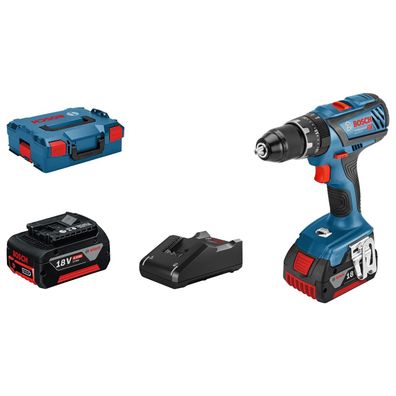 Bosch Akku-Schlagbohrschrauber GSB 18V-28 18 V / 2x 4,0 Ah Akku + Ladegerät