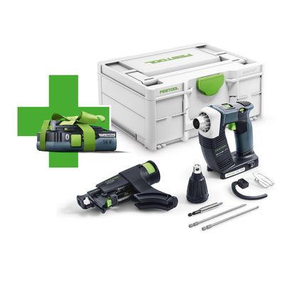 Festool Akku-Bauschrauber DWC 18-4500-Basic-4,0 Duradrive inkl. Gratis Akku