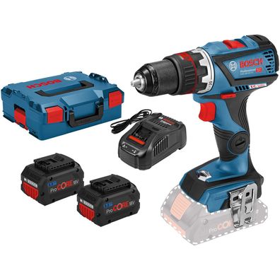 Bosch Akku-Bohrschrauber GSR 18V-60 FC / 2x 5,5 Ah ProCORE18V Akku + Ladege