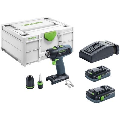 Festool Akku-Bohrschrauber T 18 + 3 HPC 4,0 I-Plus - 576446