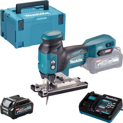 Makita JV001GD101 Akku-Pendelhubstichsäge 40 V max. / 1x 2,5 Ah Akku + Lade