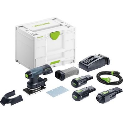 Festool Akku-Rutscher RTSC 400 3,0 I-Set / 2x 3,0 Ah Akku + Ladegerät im Sy