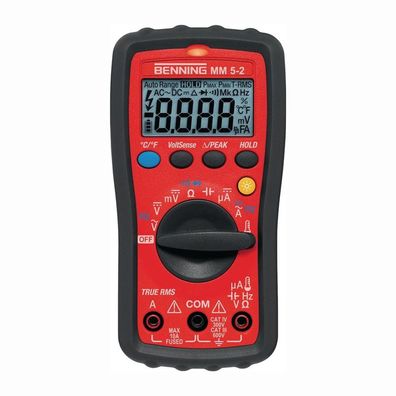 Benning Multimeter MM 5-2 0,1 mV-600 V AC/DC - 44071