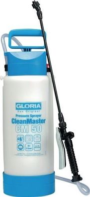 GLORIA Drucksprühgerät CleanMaster CM 50 Füllinhalt 5l 3bar EPDM G.1,8kg