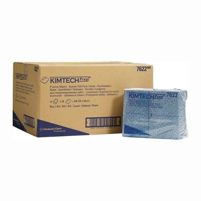 Kimberly-Clark Prozesswischtuch Kimtech 7622 L381xB490ca. mm - 7622