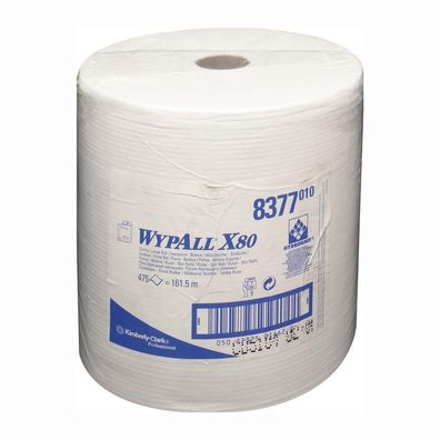 Kimberly-Clark Wischtuch WypAll X80 8377 L340xB315ca. mm - 8377