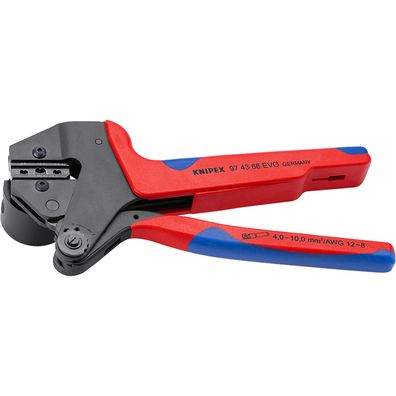 Knipex Crimp-Systemzange MC4 EVO2 brüniert 200 mm - 974366EVO