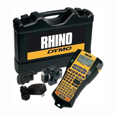 Dymo Beschriftungsgerät Rhino 5200 Schriftbandbreiten 6, 9, 12, 19 mm - S08