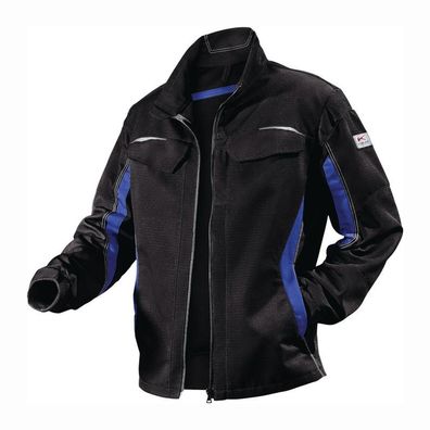 KÜBLER Jacke Pulsschlag 1324 Größe 52 schwarz / kornblumenblau - 1324 5353