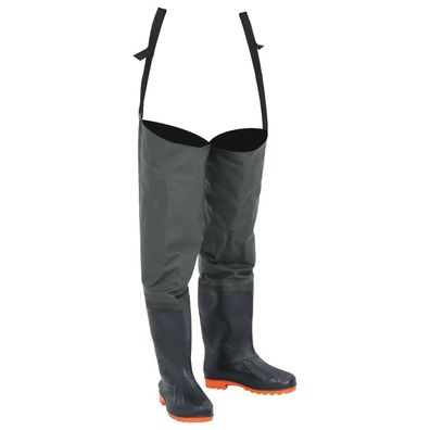 vidaXL Watstiefel Dunkelgrün Gr. 42