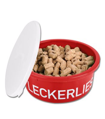 Leckerlie-Schale mit Deckel