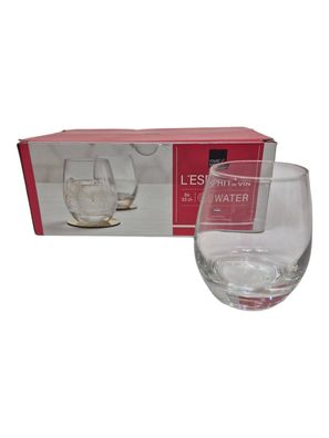 Royal Leerdam Trinkglas Wasserglas L' Esprit 6 Stk. 33cl Glas Gläser