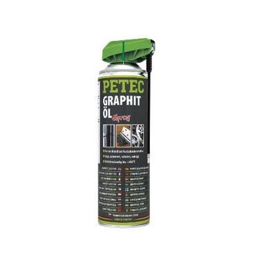 Petec Graphitöl Spray, Universal-Öl 500 ml