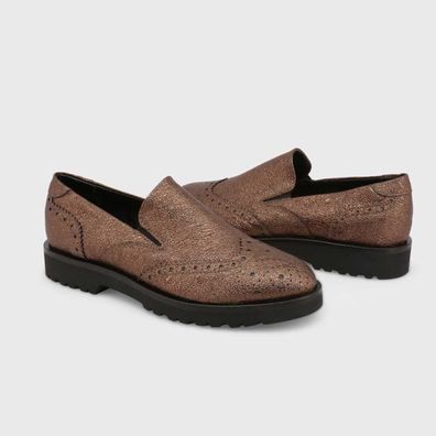 Made in Italia - Slipper - Damen - Lucilla - saddlebrown