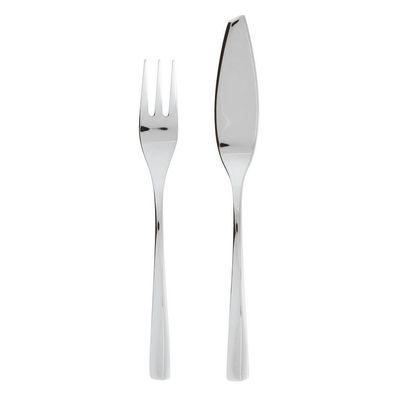 Sambonet Sintesi Edelstahl Rostfrei Fischbesteck 24tlg. S0087-S00055-52536-88