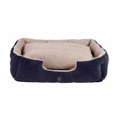 Hundebett Cord 380 navy S