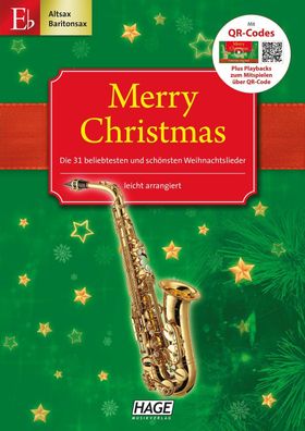 Merry Christmas für Es-Instrumente, HAGE Musikverlag