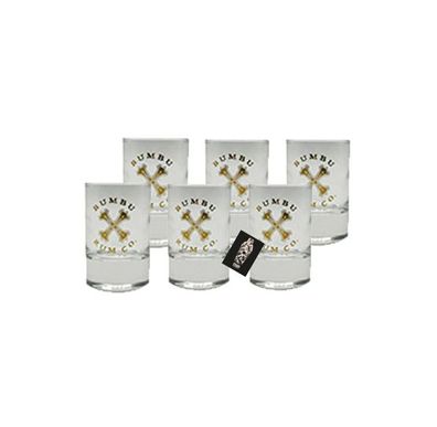 Bumbu Rum Co. Shotgläser 6er Set - geeicht: 2cl/4cl