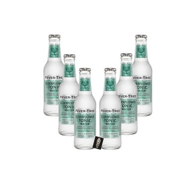 Fever-Tree Elderflower Tonic Water 6er Set 6x200ml