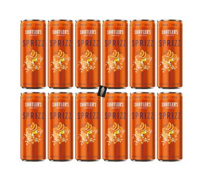 Shatlers Cocktail 12er Set Shatlers Sprizz 12x 0,25L 10,1% Vol. Blutorange/Zitr