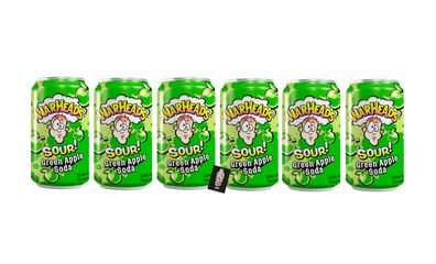 Warheads Sour Green Apple Soda 6er Set 6 x 330ml