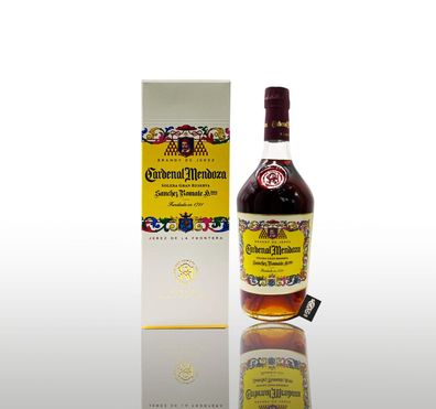 Cardenal Mendoza Brandy de Jerez 0,7L 40% Vol. in Geschenkbox- [Enthält Sulfite