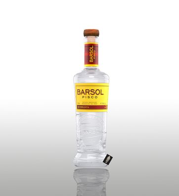 Barsol Pisco Primero Quebrant Brandy aus Peru - 0,7L 41,3% Vol. - [Enthält Su